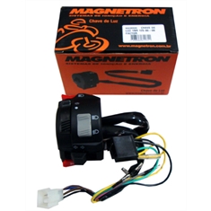 Interruptor Controle Luz Compatível YBR-125 00/08/Factor Magnetron